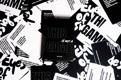 This is Not a Game - Le jeu