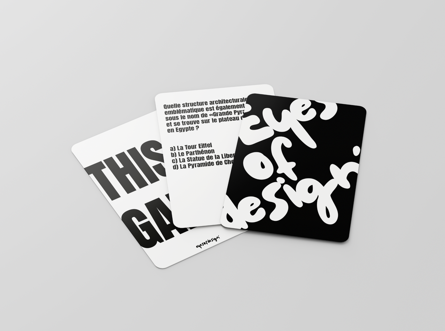 this is not a game - eyes of design