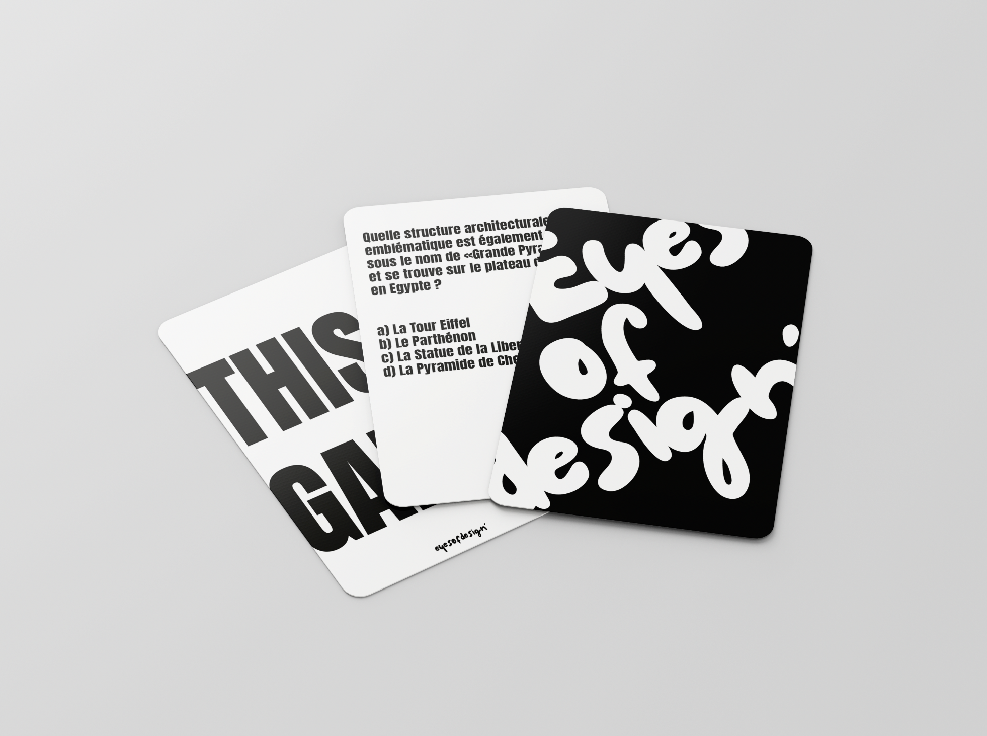 this is not a game - eyes of design